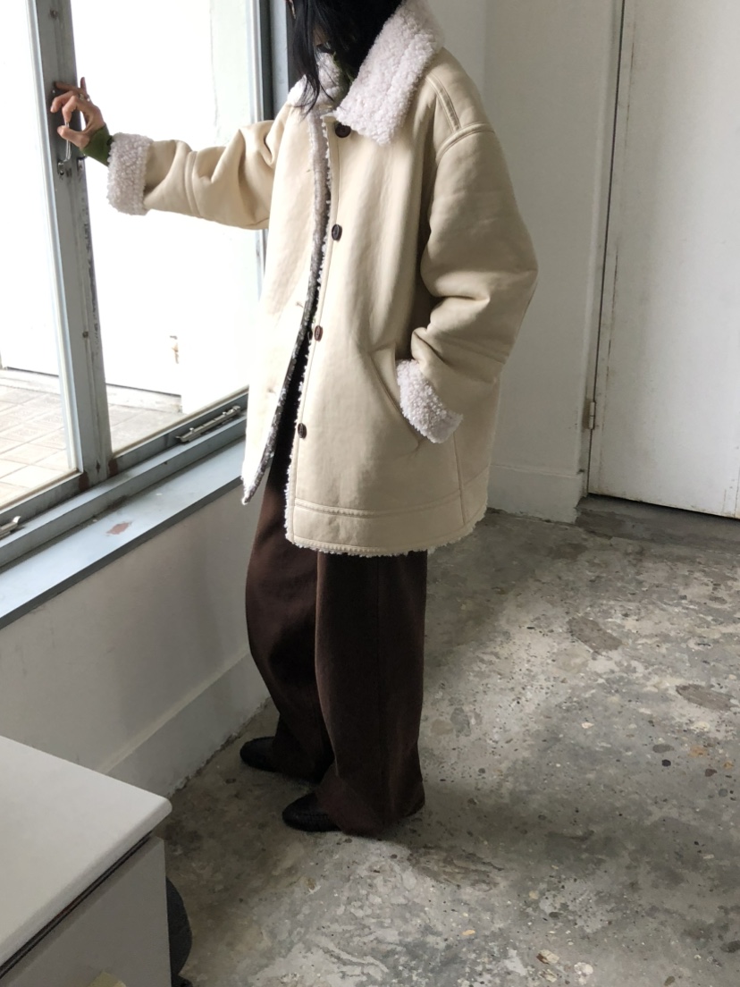 MOVENNE東大門實拍女士新款推薦人氣時尚真品休閑中長款大衣MOVENNE中長款大衣