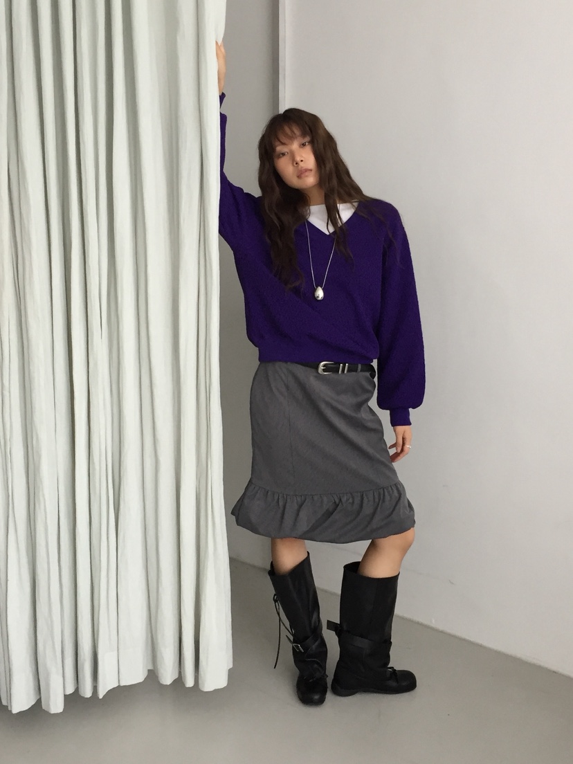 ACORN東大門實拍女士新款熱賣時尚真品半身裙中短裙不含腰帶ACORN半身裙/中短裙