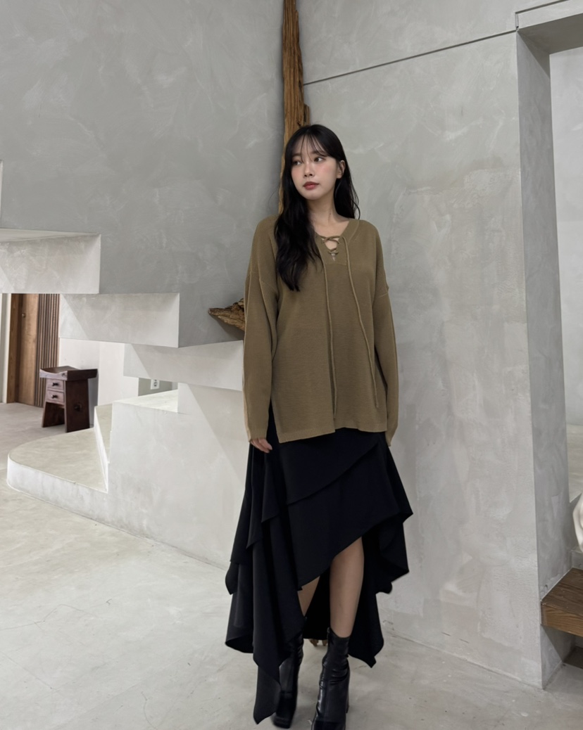 MARIGOLD東大門實拍女裝新品人氣推薦熱賣真品休閑針織衫MARIGOLD針織衫