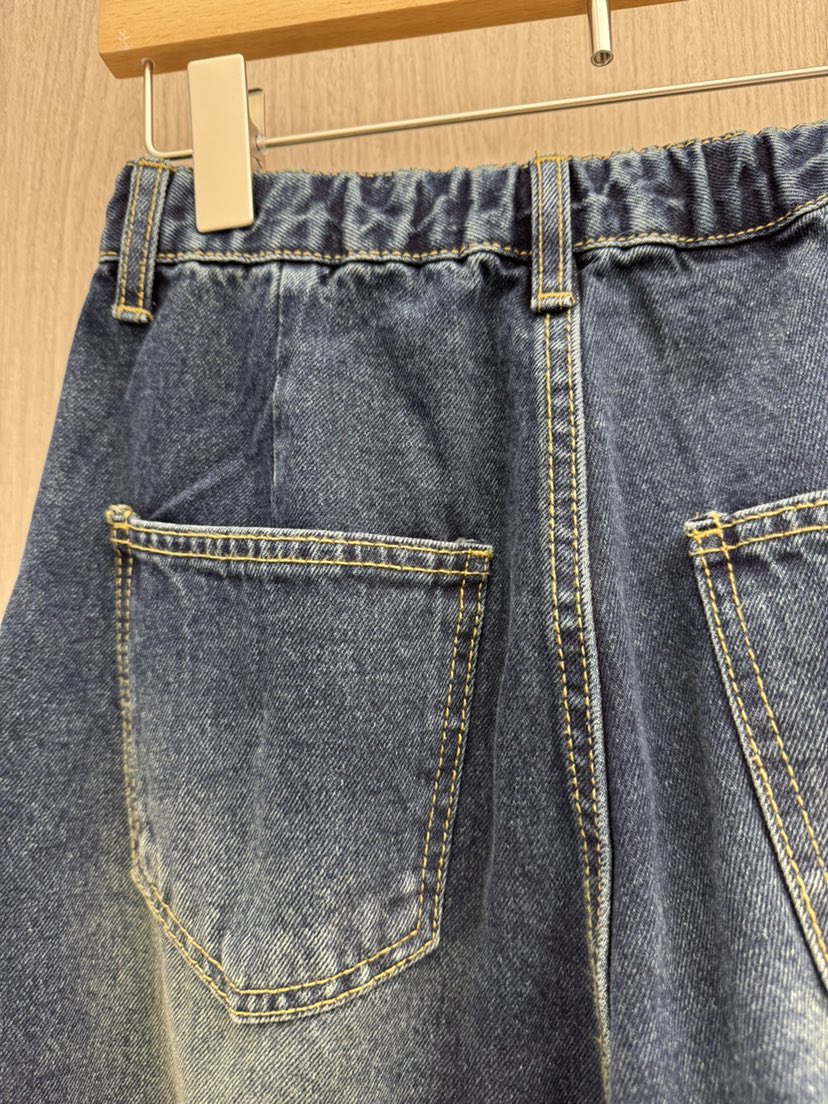 MARIGOLD韓國直郵女裝新品推薦時尚真品熱賣人氣牛仔褲紐扣MARIGOLD牛仔褲