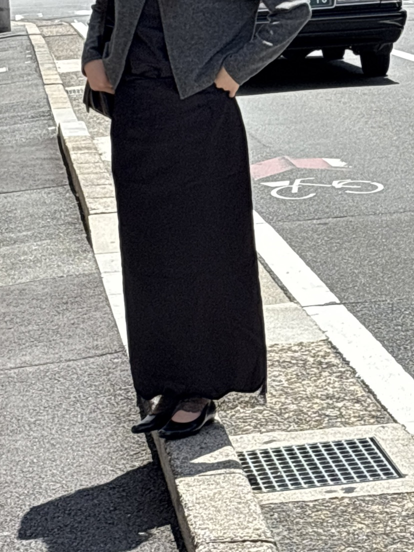 PERMISSION東大門直郵女裝新款真品推薦人氣休閑長裙蕾絲PERMISSION長裙