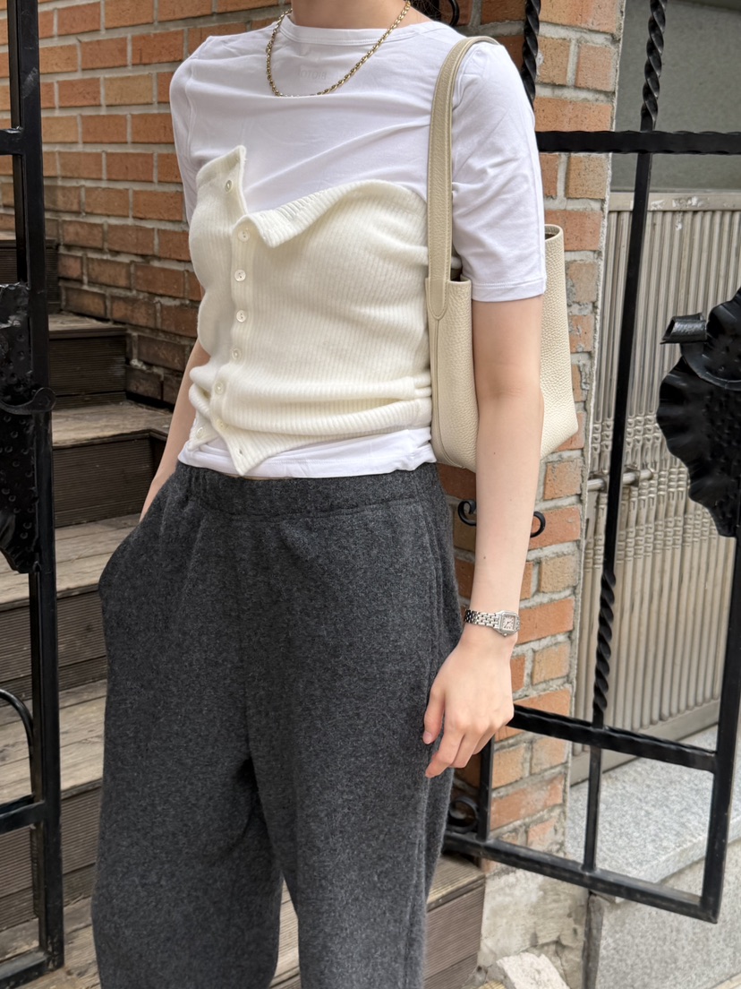 PERMISSION韓國代購女士新品真品推薦熱賣人氣時尚吊帶背心PERMISSION吊帶/背心