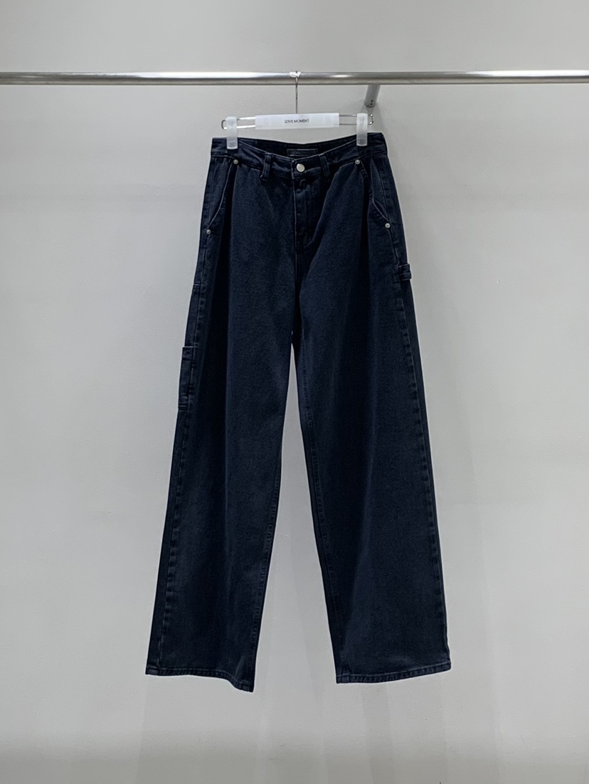 LOVE MOMENT韓國代購女士新品真品熱賣推薦時尚休閑褲染色LOVE MOMENT休閑褲圖色2