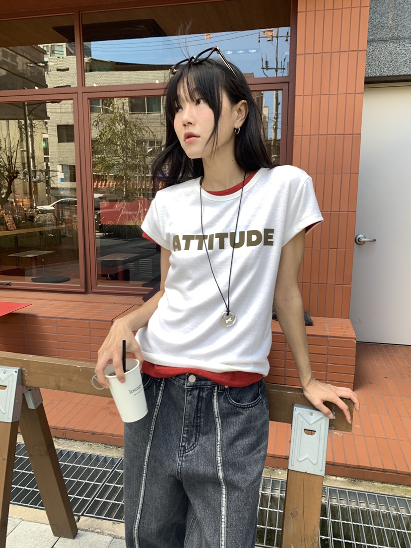 BAKING POWDER韓國代購女裝新品休閑推薦時尚熱賣人氣T恤BAKING POWDERT恤