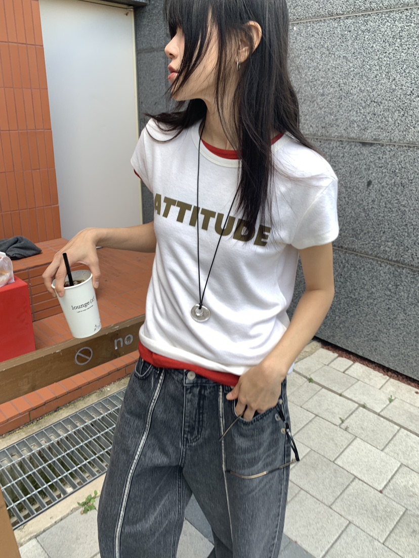 BAKING POWDER韓國代購女裝新品休閑推薦時尚熱賣人氣T恤BAKING POWDERT恤