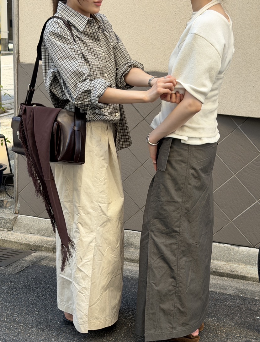 PERMISSION韓國直郵女士新品真品推薦休閑熱賣人氣時尚長裙PERMISSION長裙