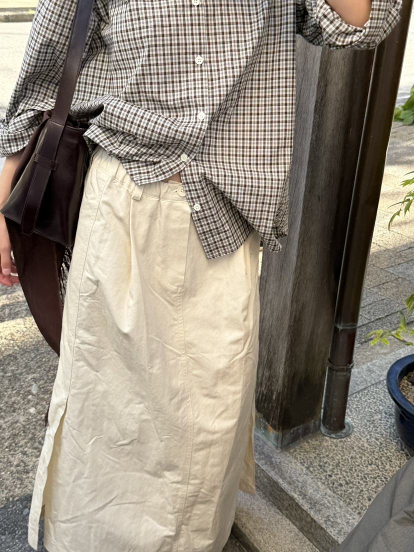 PERMISSION韓國直郵女士新品真品推薦休閑熱賣人氣時尚長裙PERMISSION長裙