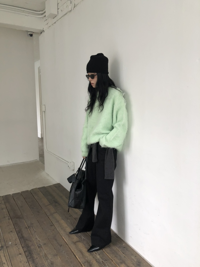 MOVENNE韓國代購女士新品人氣時尚真品熱賣推薦休閑毛衣MOVENNE毛衣