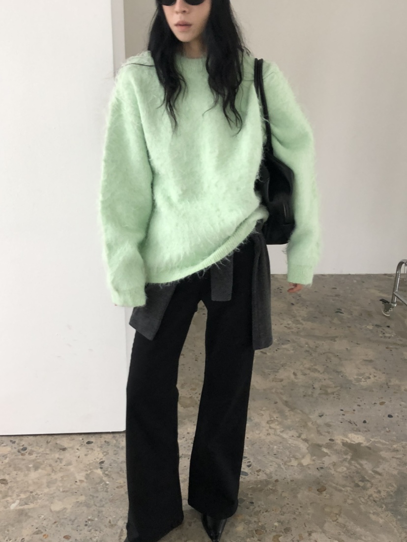 MOVENNE韓國代購女士新品人氣時尚真品熱賣推薦休閑毛衣MOVENNE毛衣