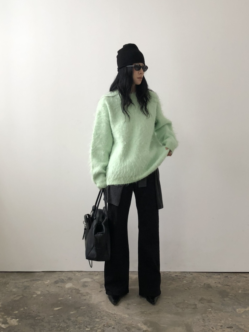 MOVENNE韓國代購女士新品人氣時尚真品熱賣推薦休閑毛衣MOVENNE毛衣