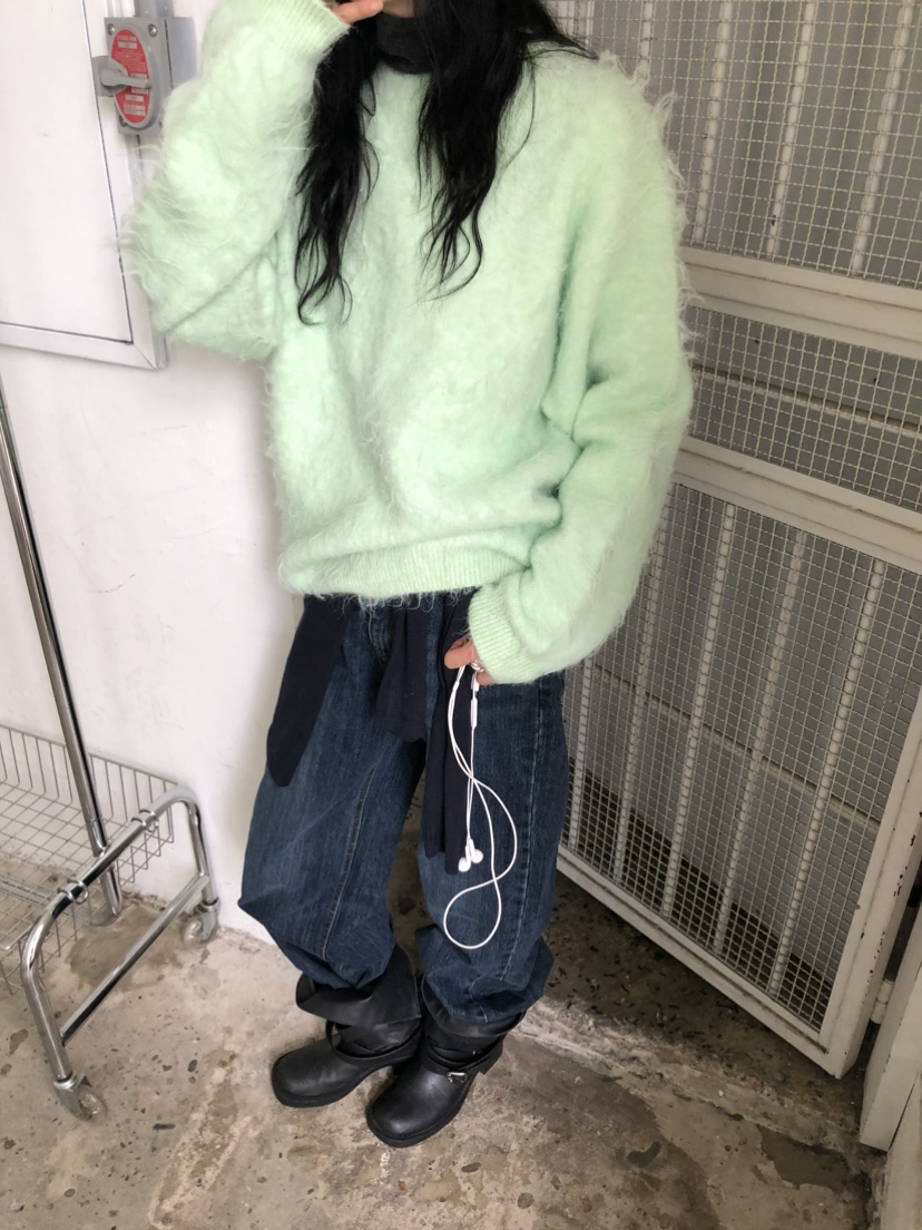 MOVENNE韓國代購女士新品人氣時尚真品熱賣推薦休閑毛衣MOVENNE毛衣