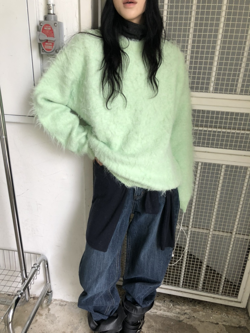 MOVENNE韓國代購女士新品人氣時尚真品熱賣推薦休閑毛衣MOVENNE毛衣