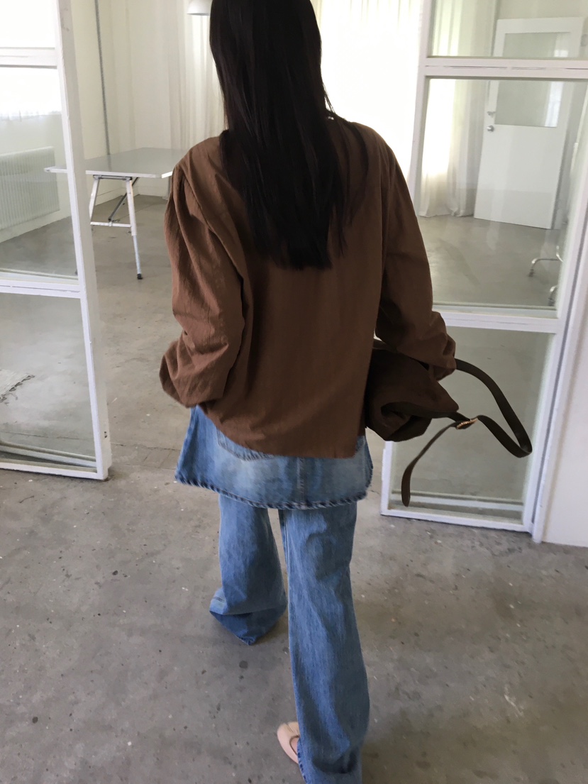 BAKING POWDER東大門代購女士新品休閑推薦真品襯衫蕾絲衫BAKING POWDER襯衫/蕾絲衫