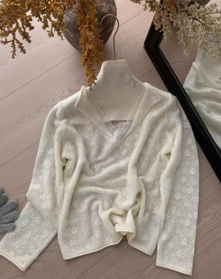 CRONG東大門代購女裝新品時尚人氣推薦真品熱賣休閑針織衫CRONG針織衫圖色1