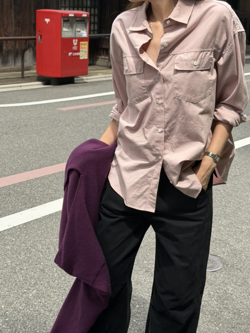 PERMISSION東大門代購女士新品人氣熱賣真品襯衫蕾絲衫口袋PERMISSION襯衫/蕾絲衫