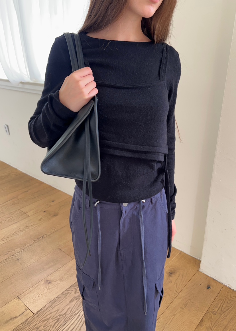 ANOTHER AVENUE韓國代購女士新款時尚休閑推薦針織衫層疊ANOTHER AVENUE針織衫
