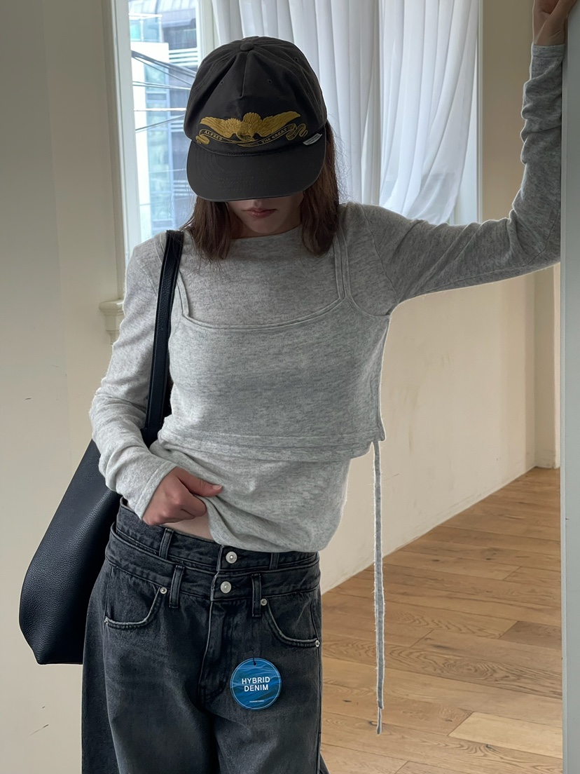 ANOTHER AVENUE韓國代購女士新款時尚休閑推薦針織衫層疊ANOTHER AVENUE針織衫