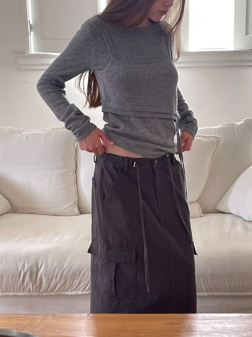 ANOTHER AVENUE韓國代購女士新款時尚休閑推薦針織衫層疊ANOTHER AVENUE針織衫