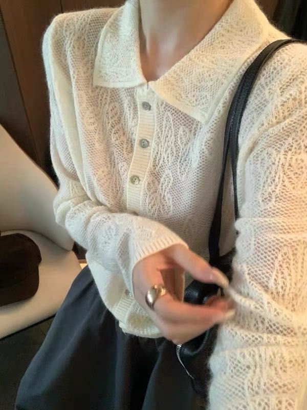 CRONG韓國直郵女士新品時尚熱賣休閑推薦真品人氣針織衫CRONG針織衫