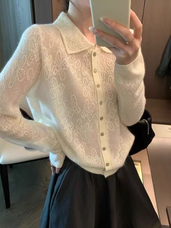 CRONG韓國直郵女士新品時尚熱賣休閑推薦真品人氣針織衫CRONG針織衫圖色1