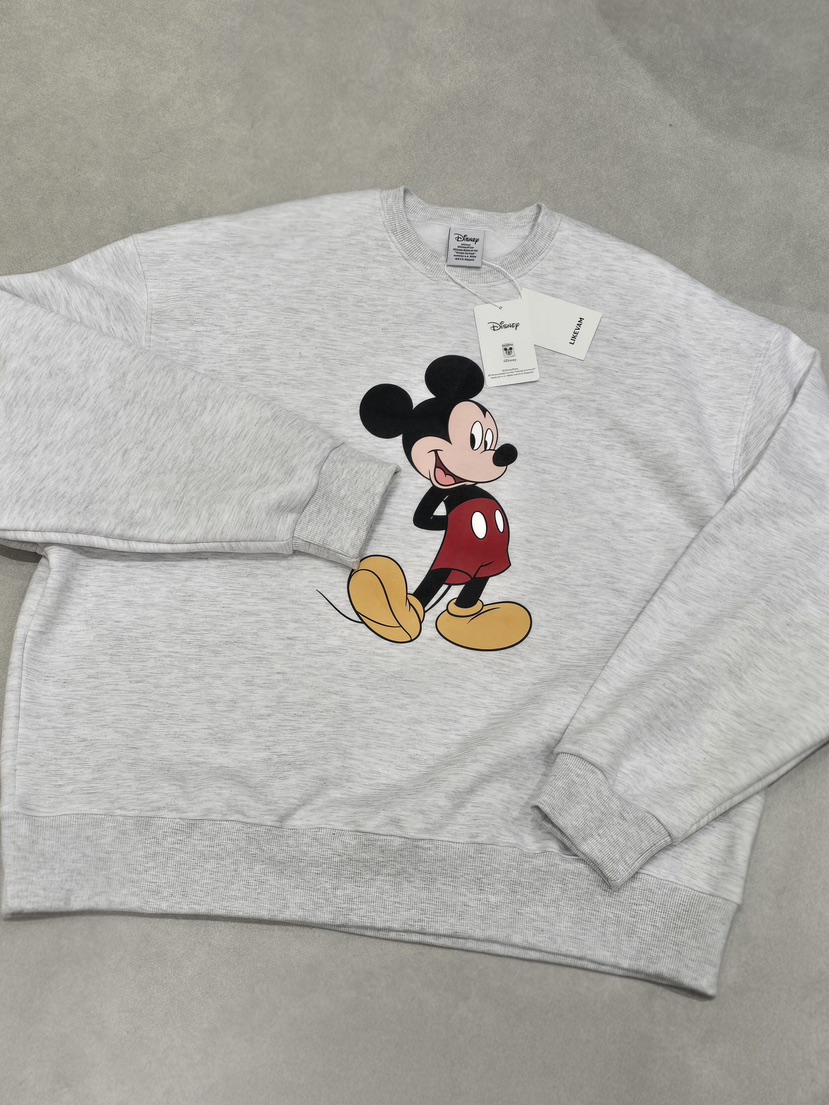 LIKEVAM東大門實拍女裝新品真品人氣休閑時尚衛衣米奇抓絨LIKEVAM衛衣圖色2