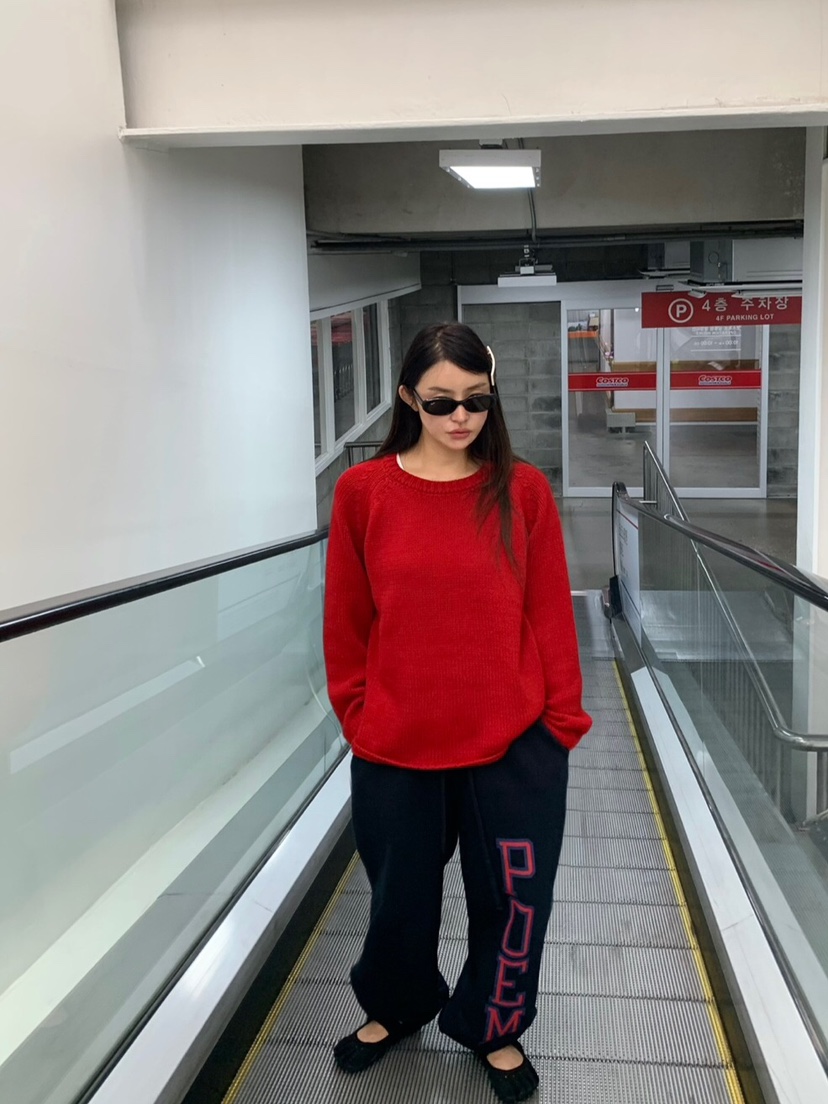 LIKEVAM韓國代購女士新款真品時尚休閑熱賣人氣推薦毛衣LIKEVAM毛衣