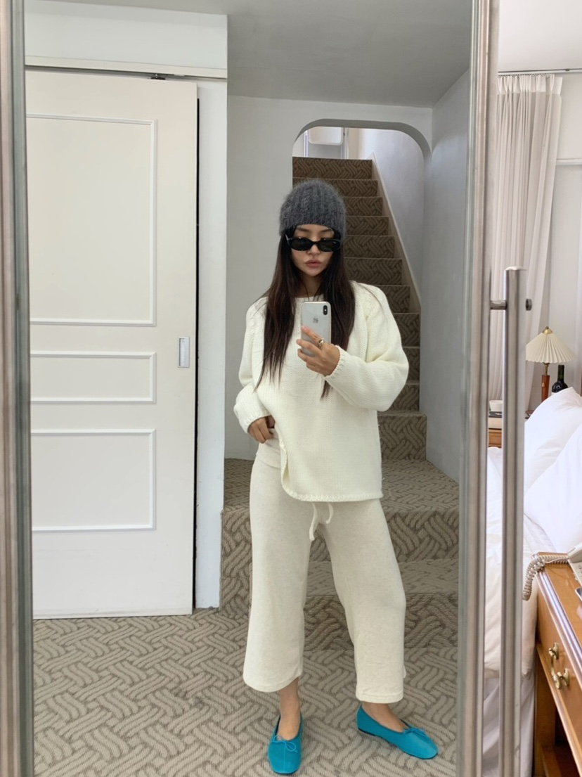 LIKEVAM韓國代購女士新款真品時尚休閑熱賣人氣推薦毛衣LIKEVAM毛衣