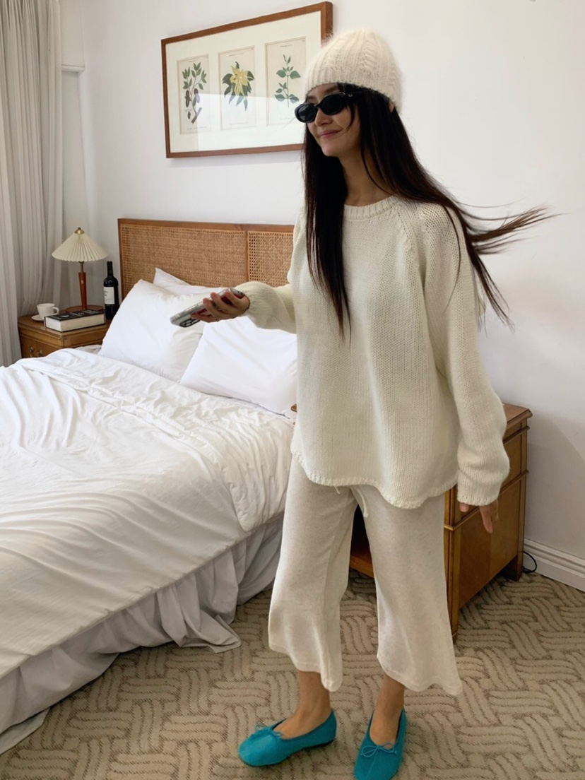 LIKEVAM韓國代購女士新款真品時尚休閑熱賣人氣推薦毛衣LIKEVAM毛衣