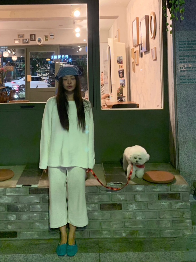 LIKEVAM韓國代購女士新款真品時尚休閑熱賣人氣推薦毛衣LIKEVAM毛衣