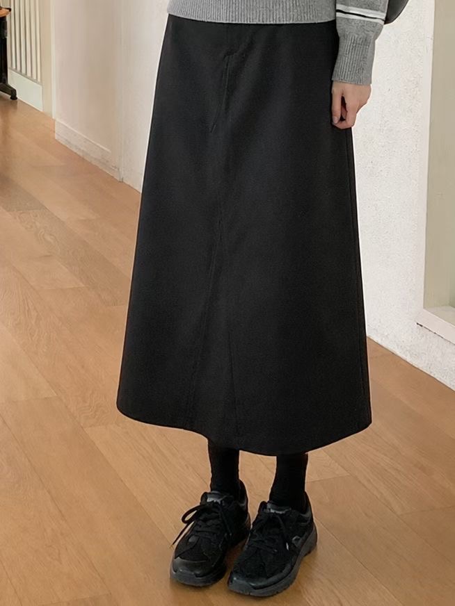 HACKER韓國直郵女裝新品人氣真品休閑熱賣推薦時尚長裙HACKER-2件起長裙圖色3