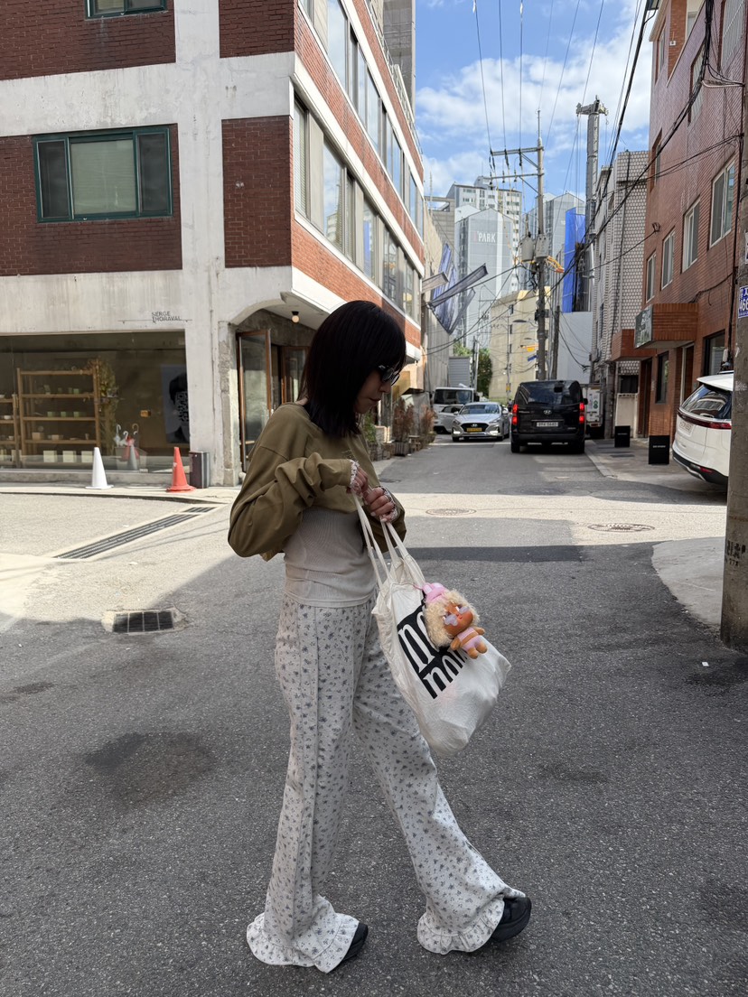 FRANC—L韓國代購女士新款真品人氣推薦熱賣時尚休閑休閑褲FRANC休閑褲