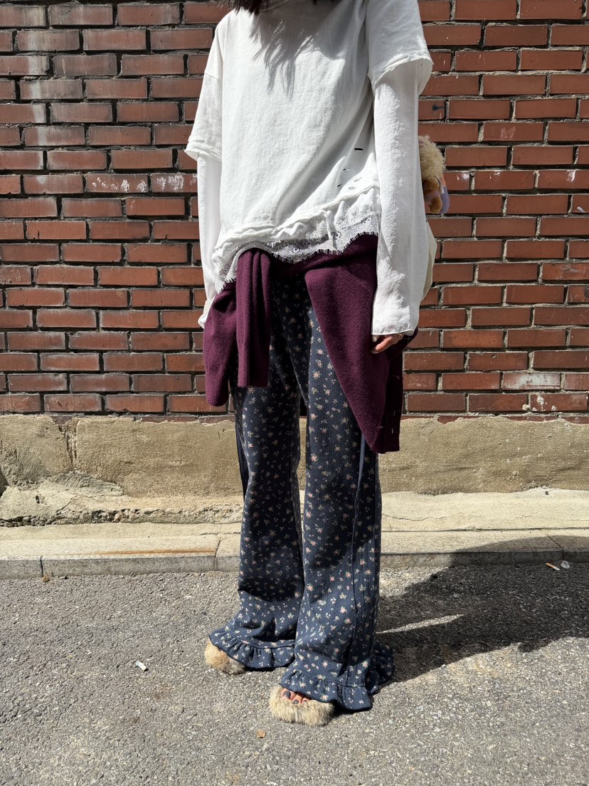 FRANC—L韓國代購女士新款真品人氣推薦熱賣時尚休閑休閑褲FRANC休閑褲圖色2
