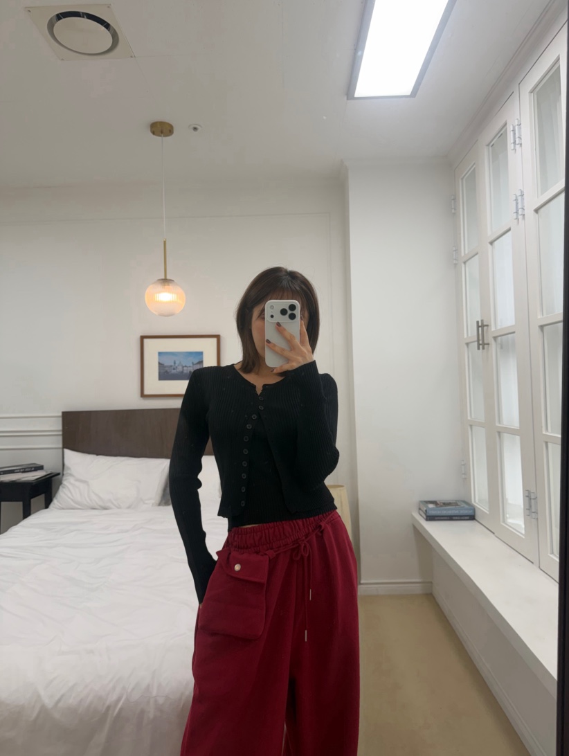 ODD FOCOUS東大門直郵女裝新款時尚人氣休閑套裝開衫羅紋ODD FOCOUS套裝