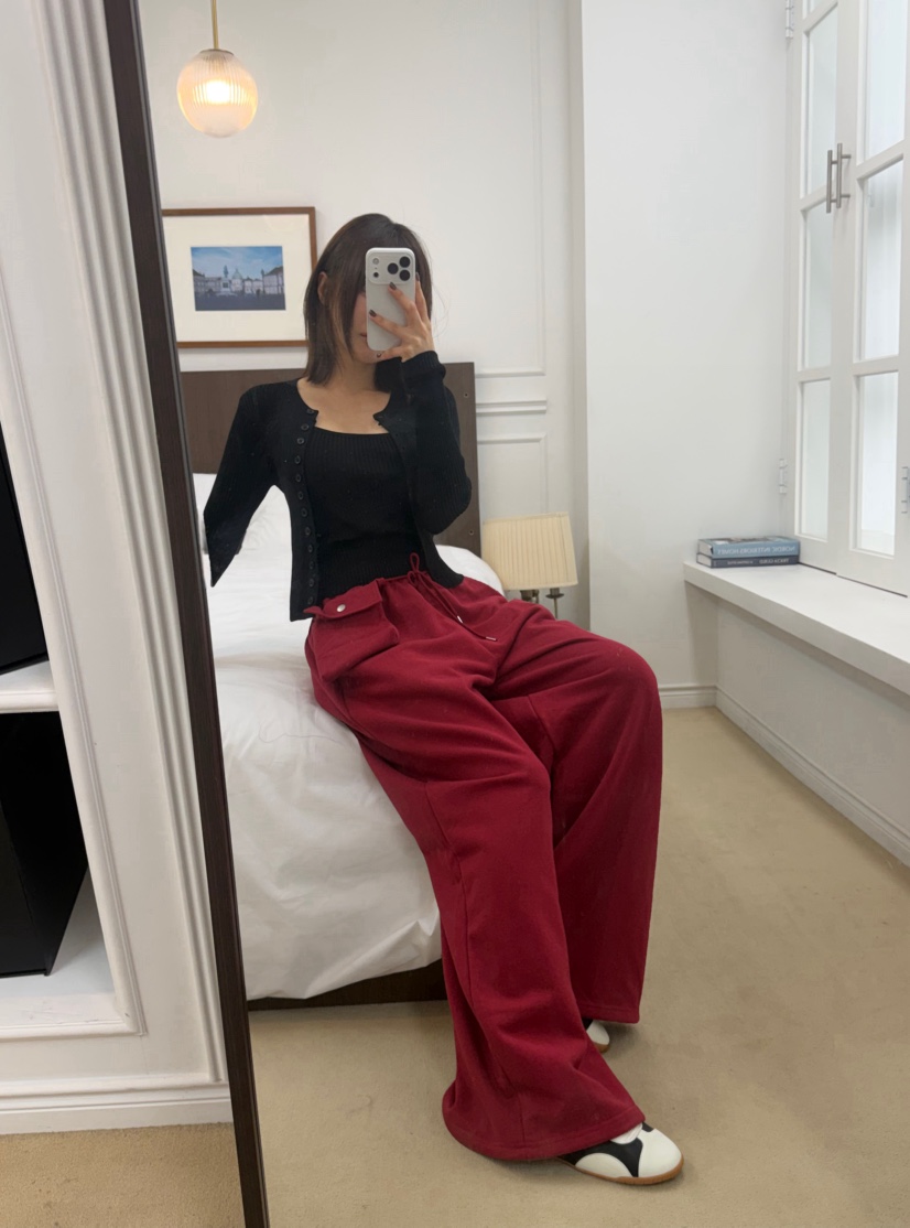 ODD FOCOUS東大門直郵女裝新款時尚人氣休閑套裝開衫羅紋ODD FOCOUS套裝