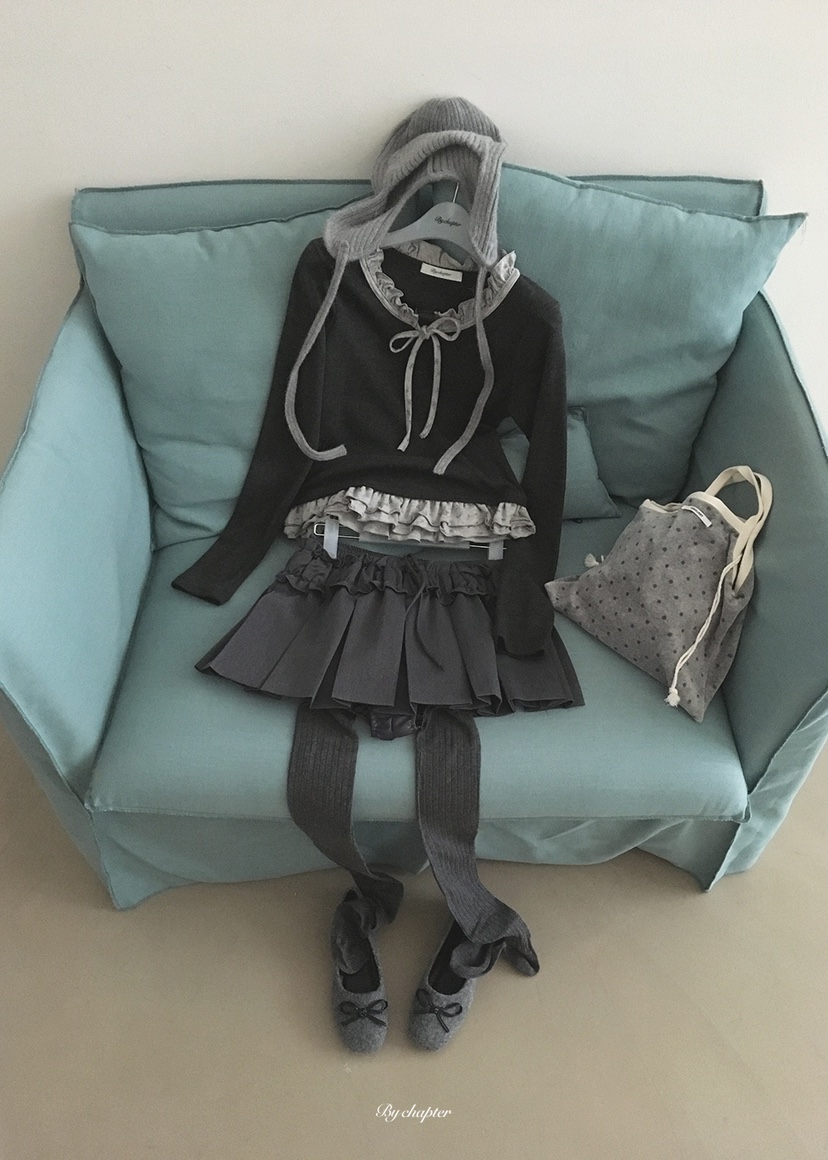 BY CHAPTER韓國直郵女裝新品休閑推薦人氣真品長袖T恤抓絨BY Chapter長袖T恤