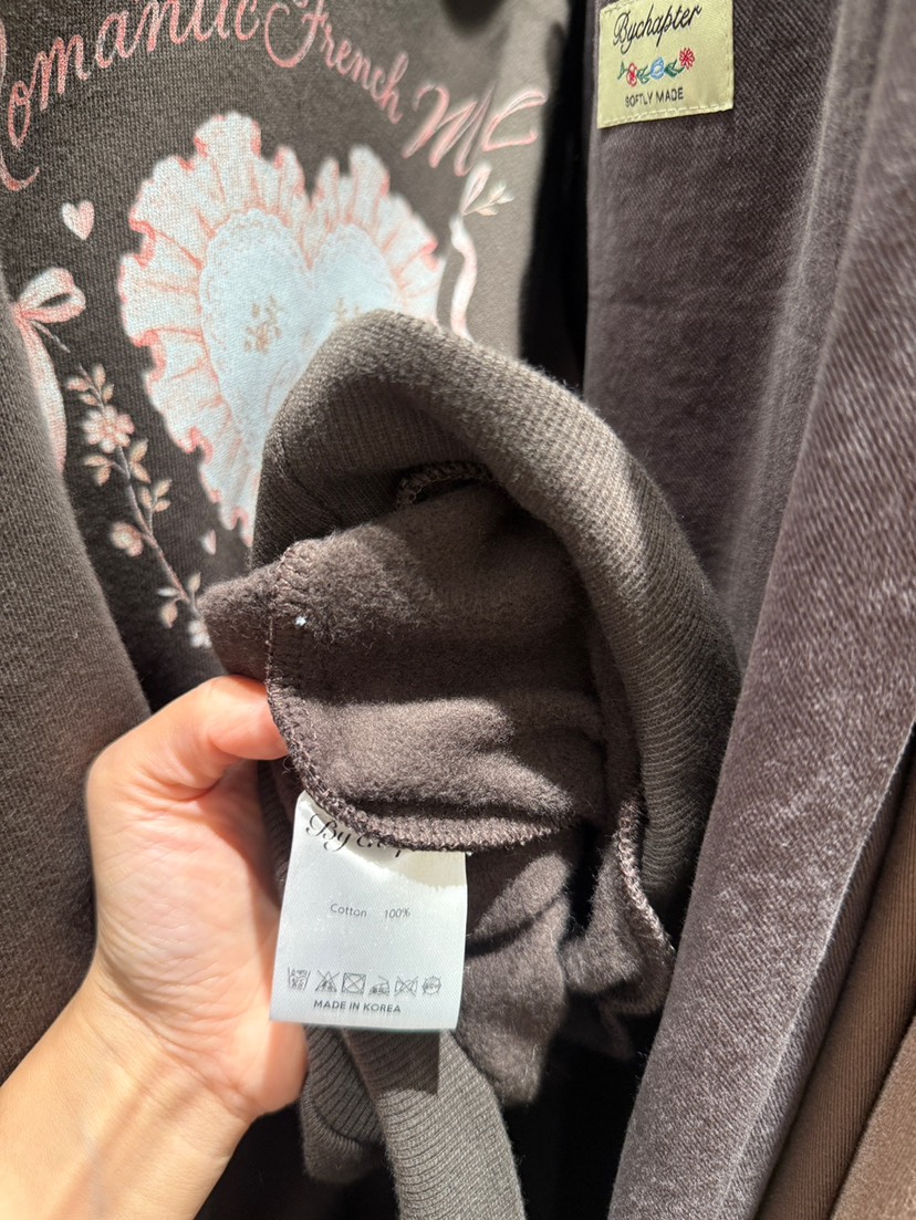 BY CHAPTER東大門直郵女士新品推薦時尚熱賣真品休閑衛衣BY Chapter衛衣