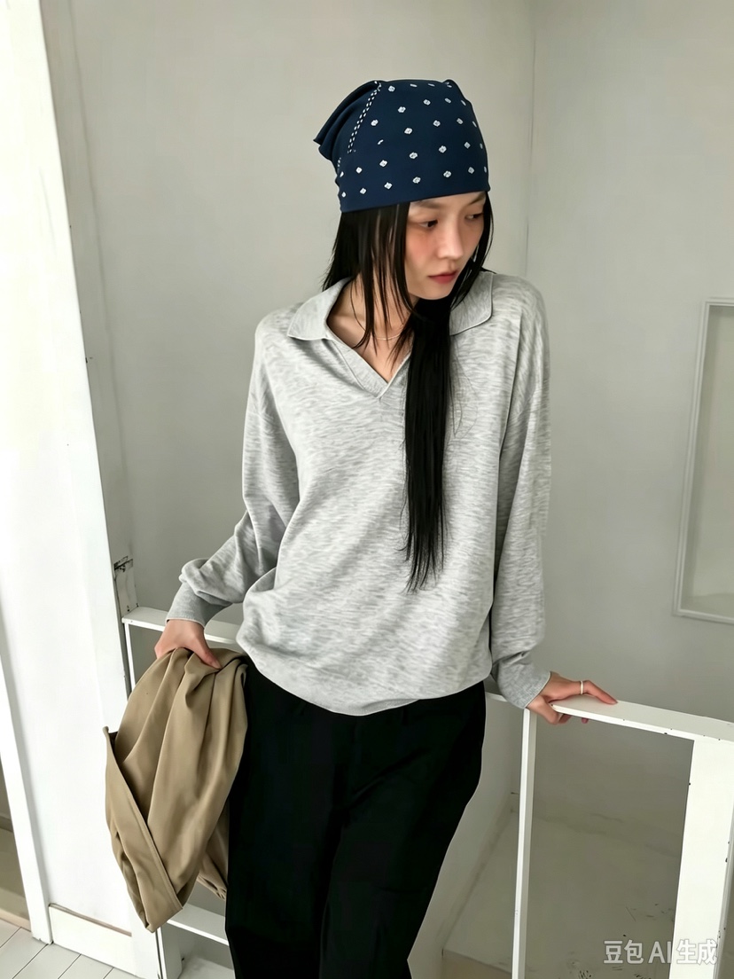 FAVE/FAVOURITE東大門實拍女士新款時尚休閑真品推薦針織衫FAVE/FAVOURITE針織衫圖色3
