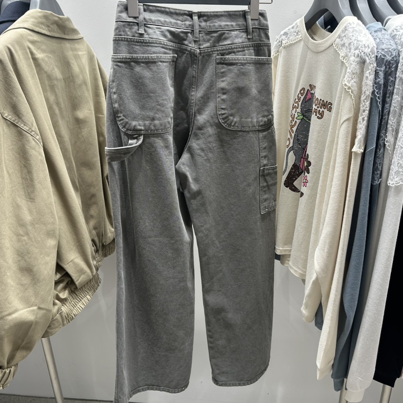 TARABY MOTION東大門實拍女裝新品時尚推薦休閑褲染色褶裥TARABY MOTION休閑褲