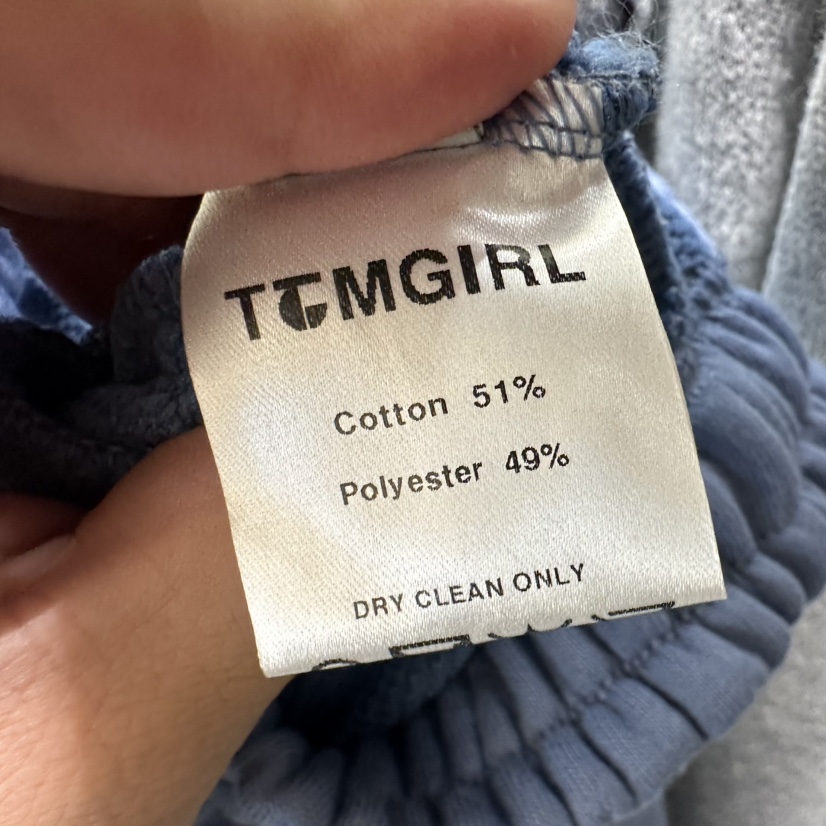TOMGIRL韓國代購女裝新款人氣推薦時尚休閑真品休閑褲字母TOMGIRL休閑褲