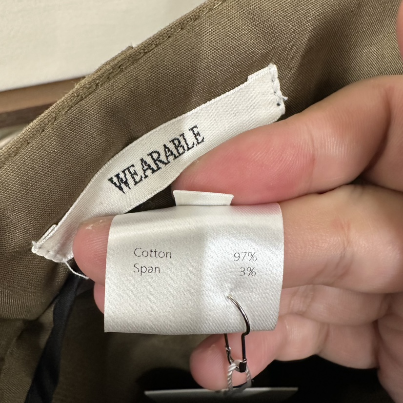 WEARABLE-L韓國代購女裝新款時尚熱賣推薦人氣休閑褲雙層WEARABLE休閑褲