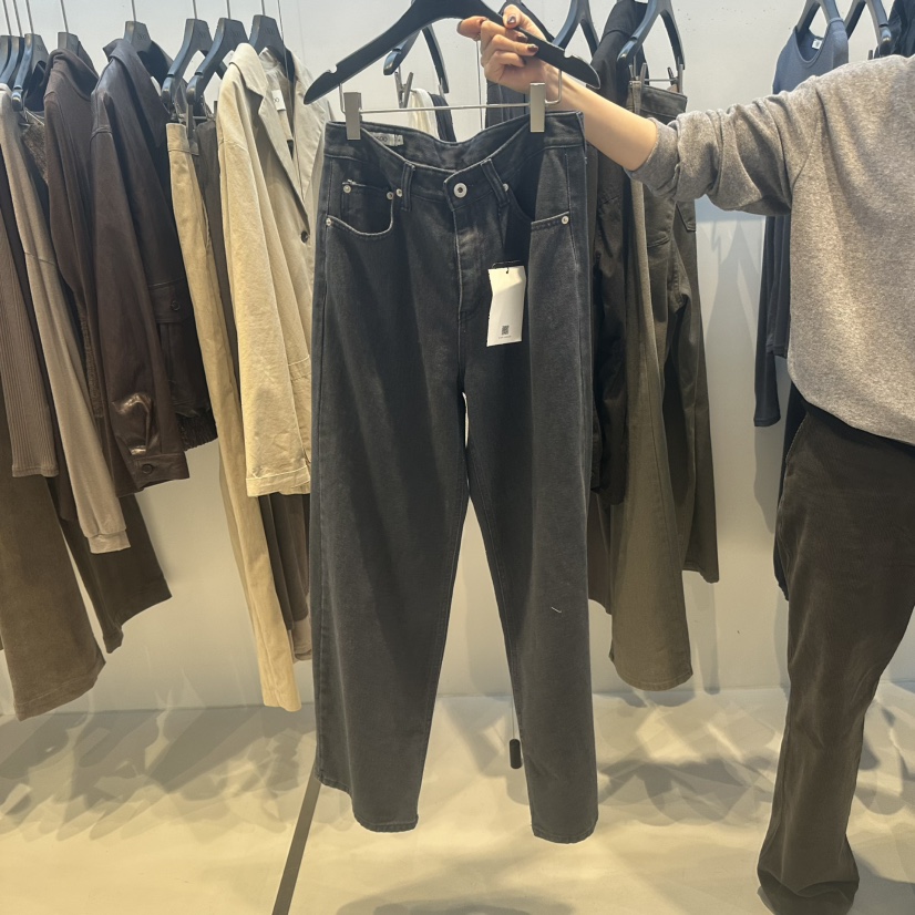 OSOO韓國代購女裝新款真品人氣推薦熱賣休閑時尚休閑褲鏤空OSOO休閑褲圖色1
