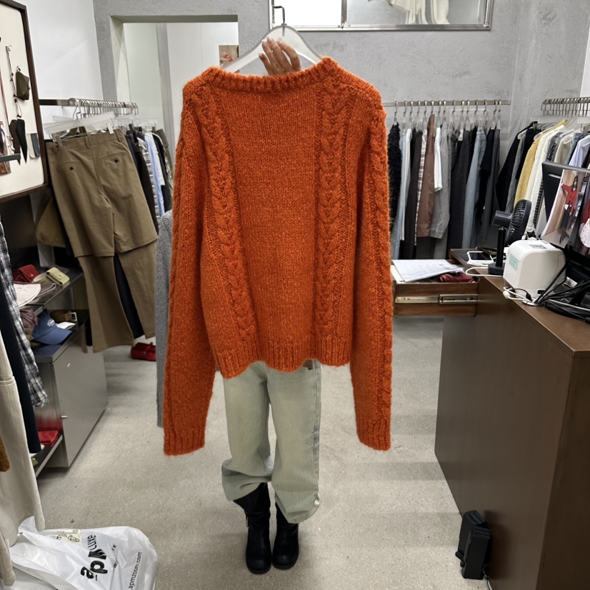 WEARABLE-L韓國代購女裝新品人氣真品時尚休閑熱賣毛衣開襟WEARABLE毛衣
