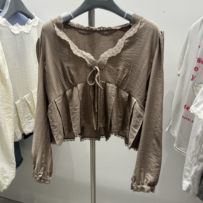 TARABY MOTION東大門實拍女士新品真品人氣推薦襯衫蕾絲衫TARABY MOTION襯衫/蕾絲衫圖色2