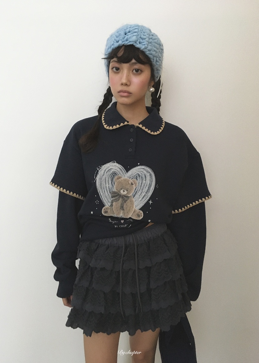 BY CHAPTER東大門實拍女裝新款人氣休閑真品推薦熱賣衛衣BY Chapter衛衣