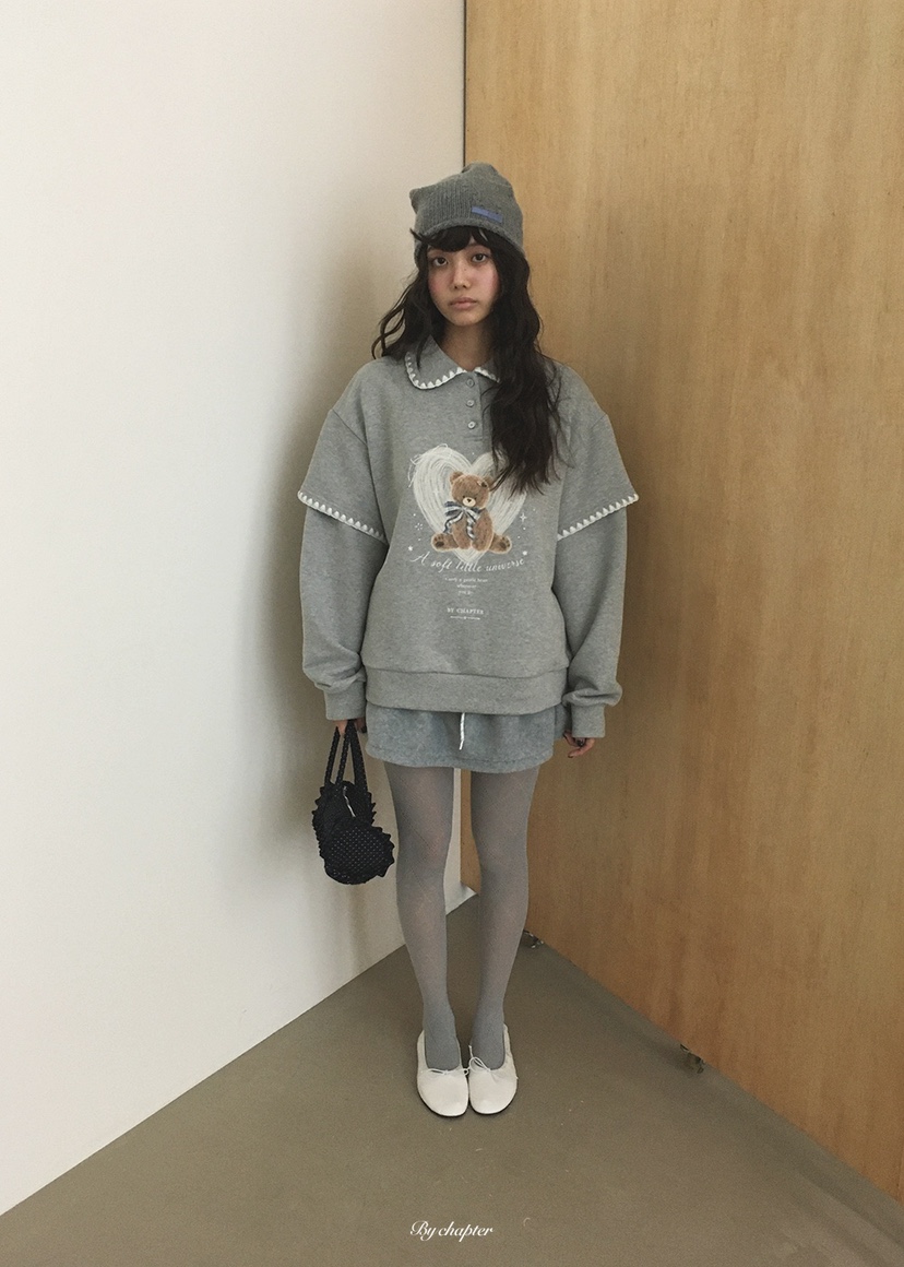 BY CHAPTER東大門實拍女裝新款人氣休閑真品推薦熱賣衛衣BY Chapter衛衣