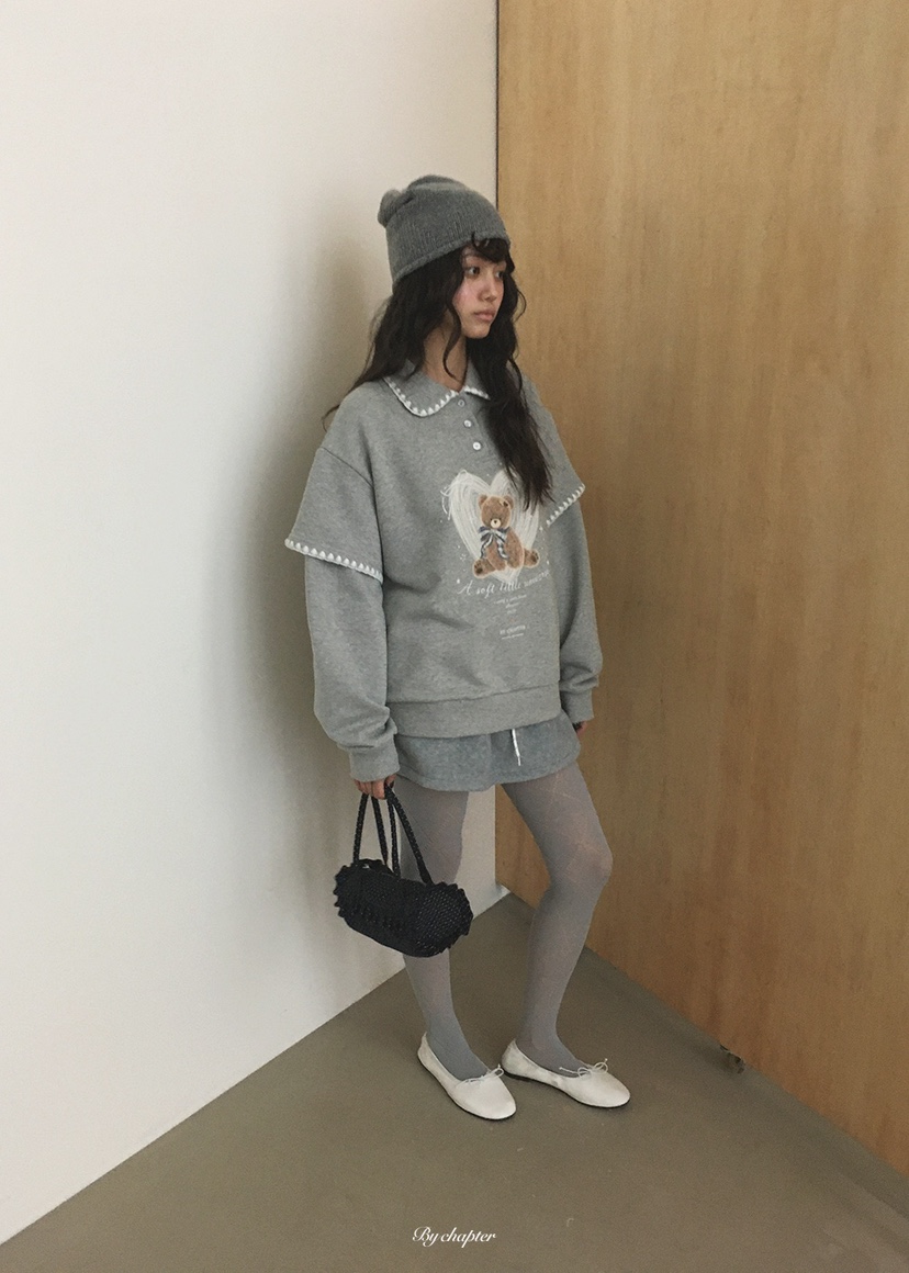 BY CHAPTER東大門實拍女裝新款人氣休閑真品推薦熱賣衛衣BY Chapter衛衣