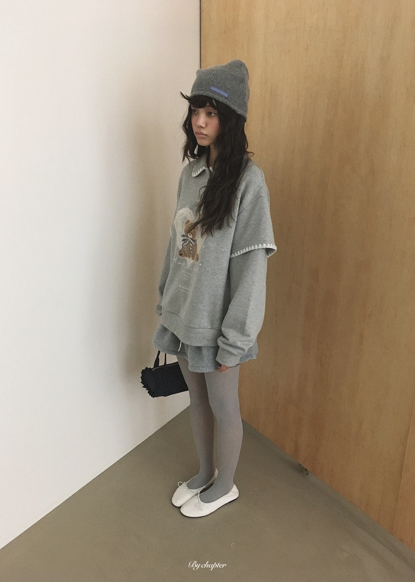 BY CHAPTER東大門實拍女裝新款人氣休閑真品推薦熱賣衛衣BY Chapter衛衣
