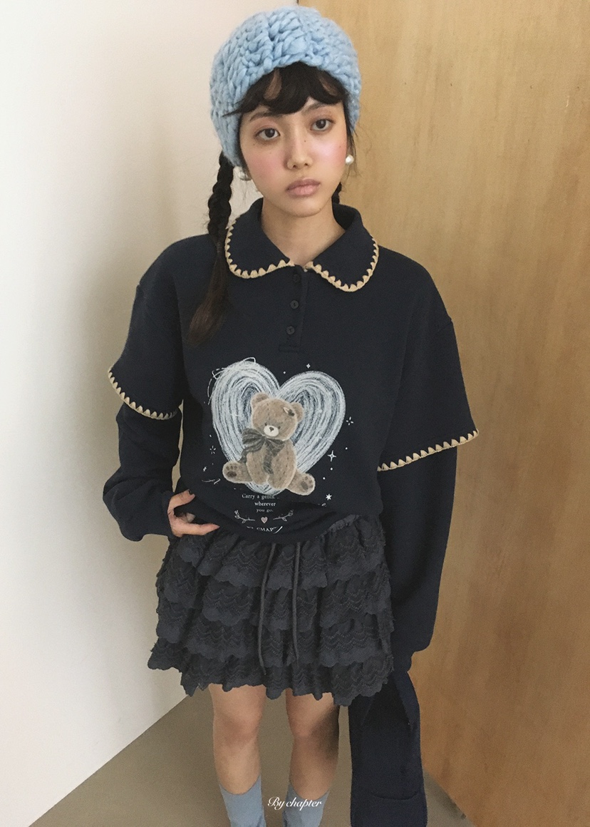 BY CHAPTER東大門實拍女裝新款人氣休閑真品推薦熱賣衛衣BY Chapter衛衣圖色2