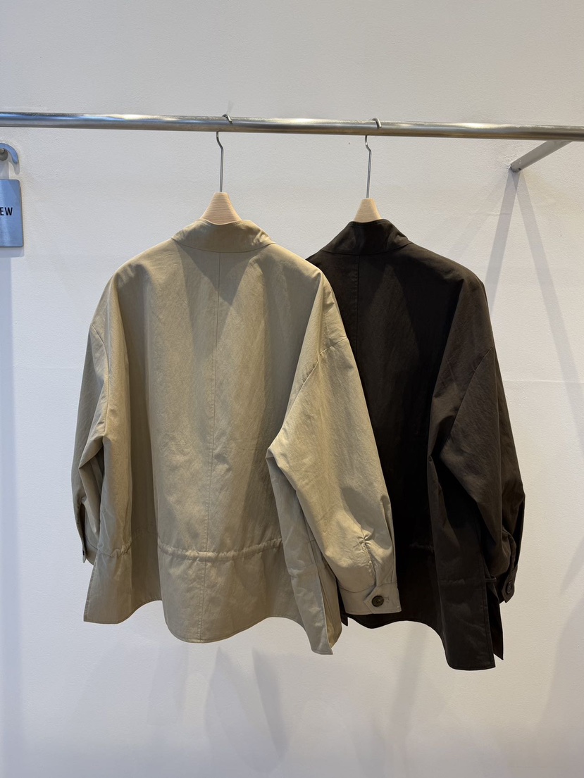 AUTUMN BEIGE-Q韓國代購女裝新款休閑真品推薦夾克絲帶A.b/AUTUMN BEIGE夾克