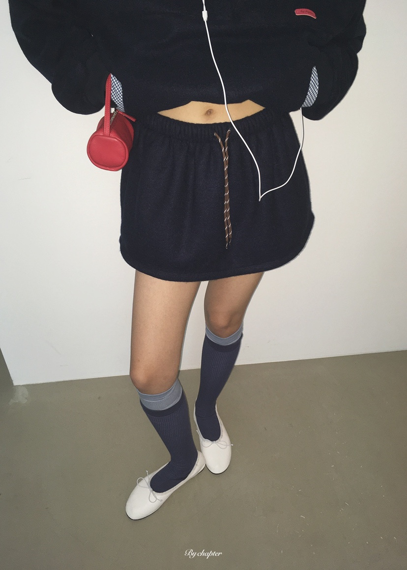BY CHAPTER東大門實拍女士新款人氣推薦休閑真品熱賣裙褲BY Chapter裙褲圖色3深藍色